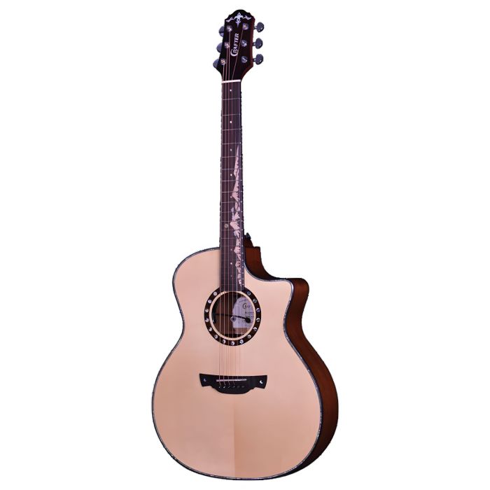 Crafter MLG-MAHO CE Chitarra Acustica Elettrificata con custodia main product photo
