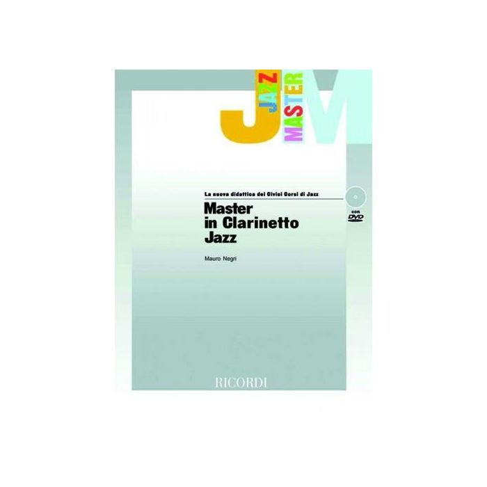 Master in Clarinetto Jazz con Dvd main product photo
