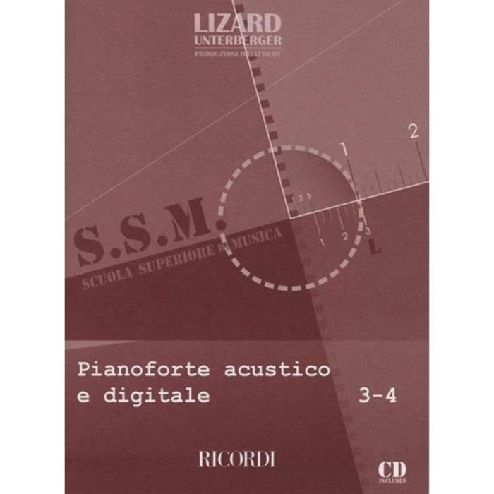 Scuola Superiore di Musica Piano 3/4 con cd main product photo
