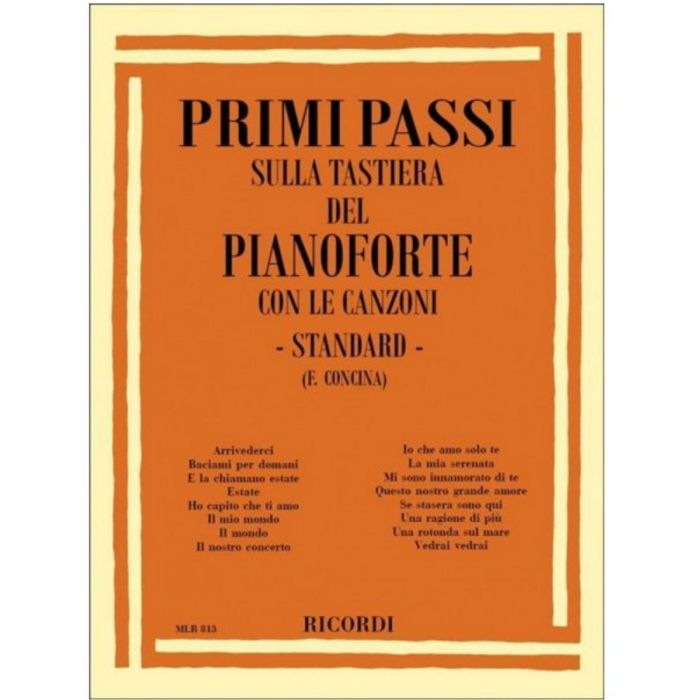 Primi Passi sulla Tastiera del Pianoforte Canzoni Standard main product photo
