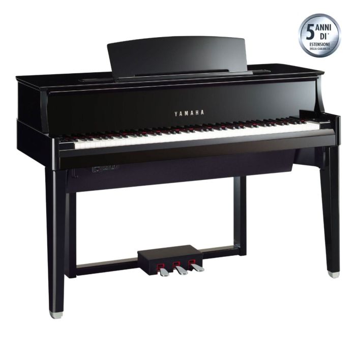Yamaha N1X Avantgrand Hybrid nero lucido main product photo