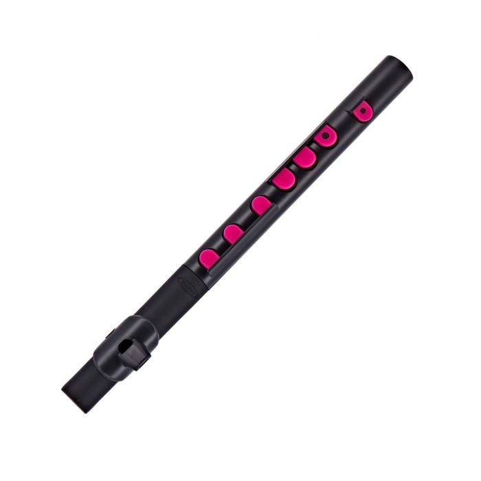 Flauto Nuvo Toot 2.0 corpo in abs nero rosa con borsa main product photo