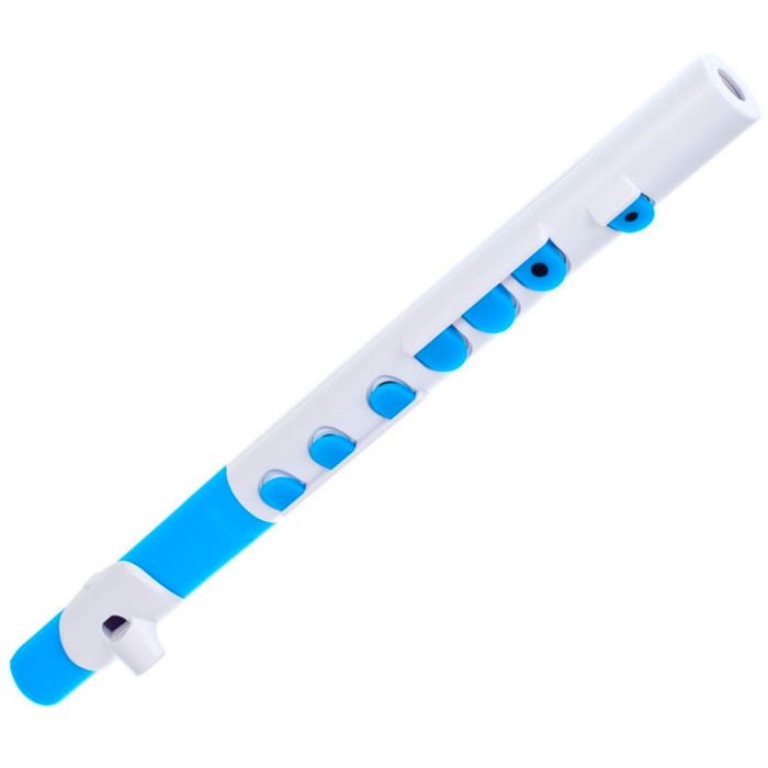 Flauto Nuvo Toot 2.0 corpo in abs bianco blu con borsa main product photo