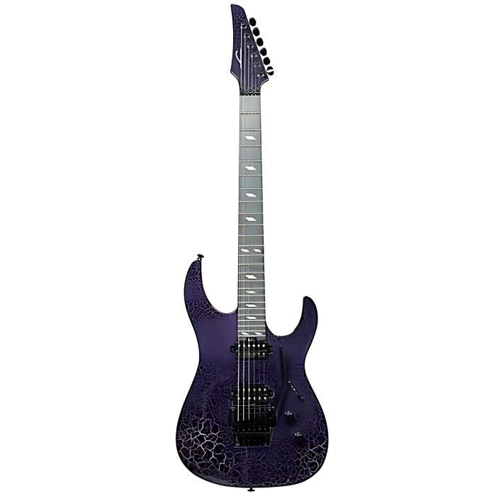 Legator Ninja Crackle Series N6FR-PCR Purple Chitarra Elettrica main product photo