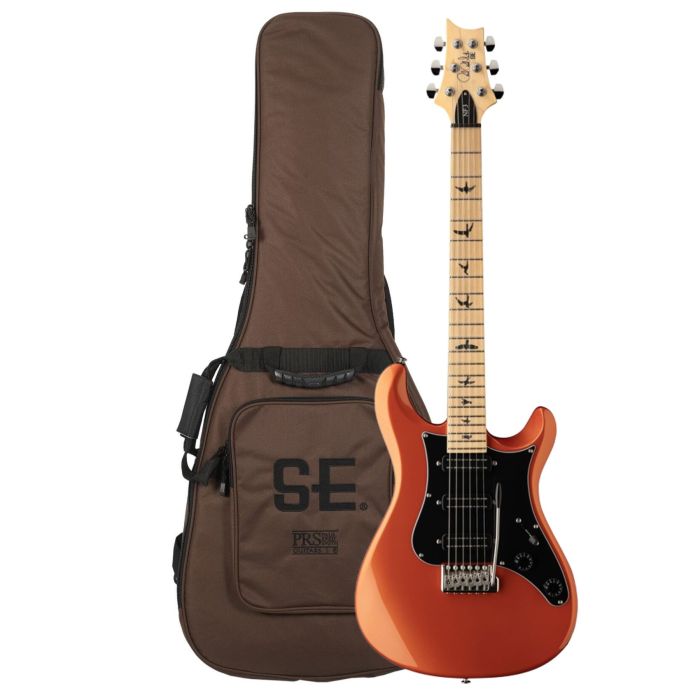Chitarra Elettrica PRS SE NF3 metallic orange con borsa main product photo