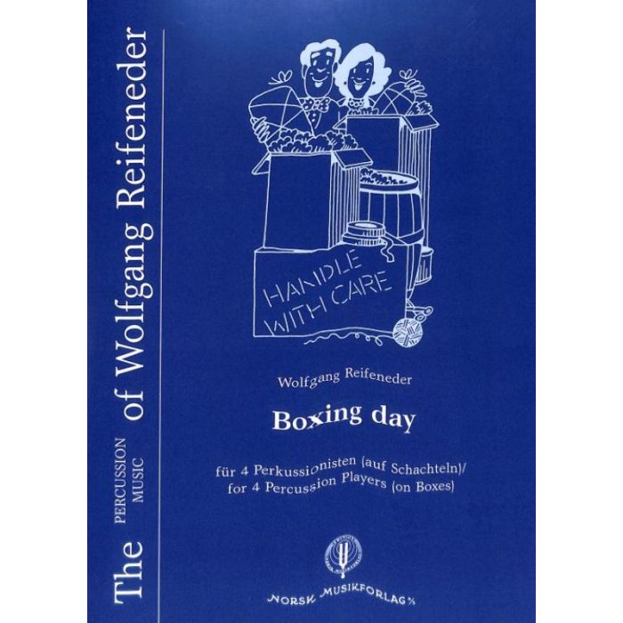 Boxing Day Wolfgang Reifeneder Book 4 Percussion main product photo