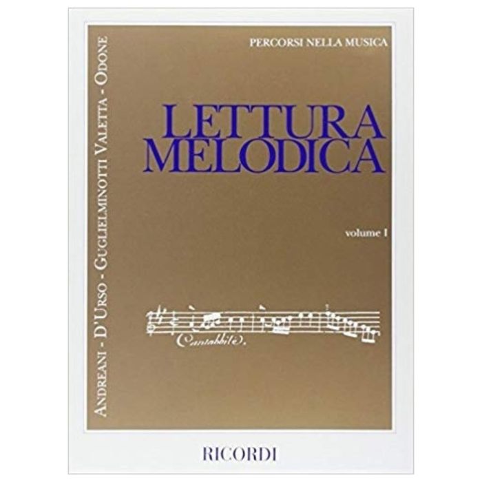 A. D'Urso G.Odone Lettura Melodica Vol.I Percorsi nella musica main product photo
