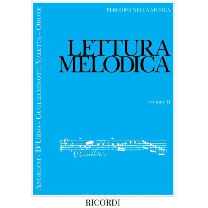 A. D'Urso G.Odone Lettura Melodica Vol.II Percorsi nella musica main product photo