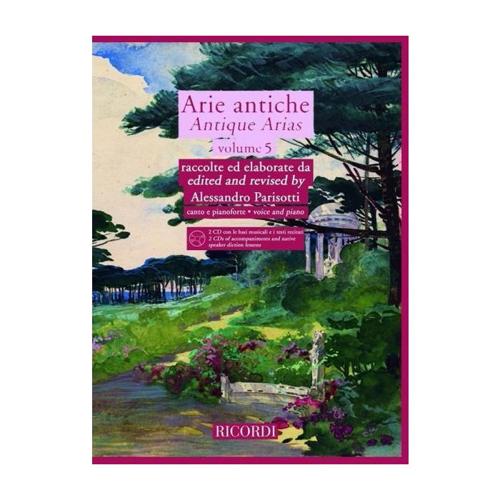 A.Parisotti Arie Antiche Vol.4 Canto/Piano con 2 Cd main product photo