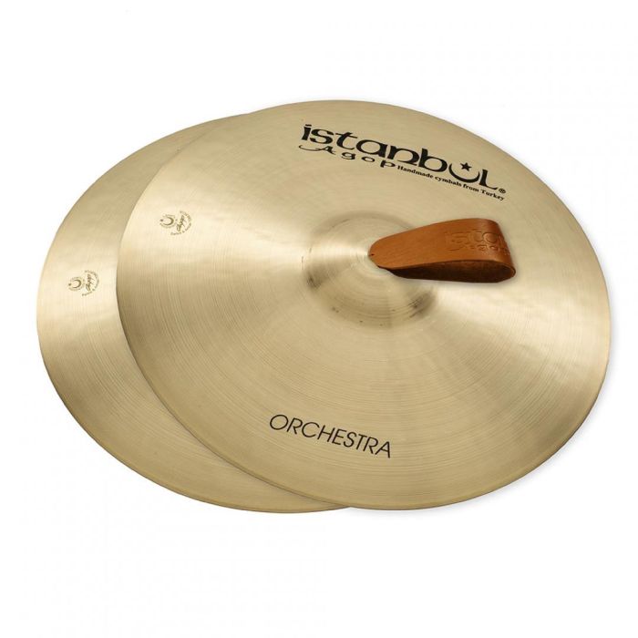 Istanbul Agop Coppia Piatti 18" Traditional Orchestra con manali main product photo