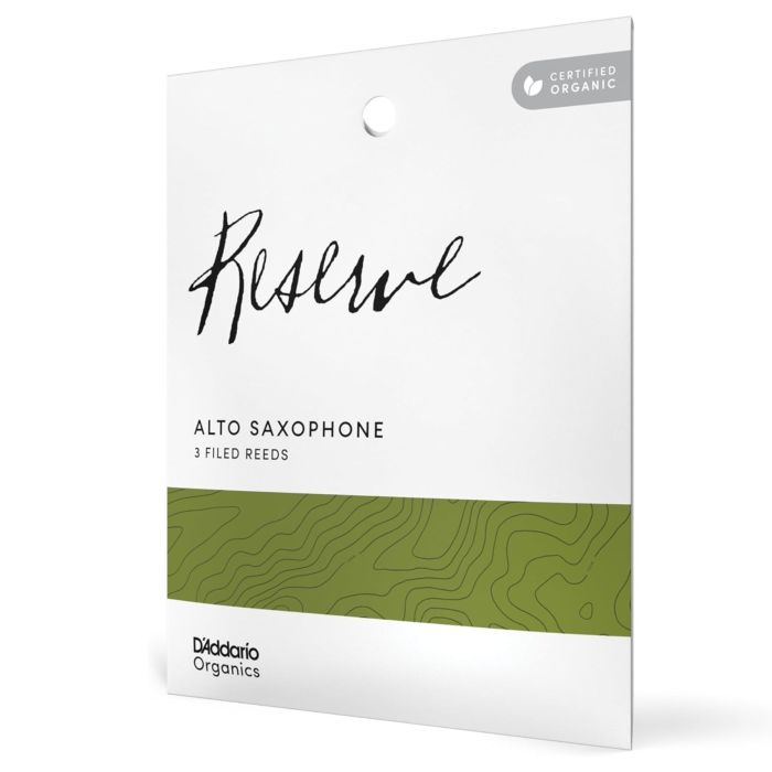 Ance Sax Alto D'Addario Reserve Organic filed 3pz n.3 main product photo
