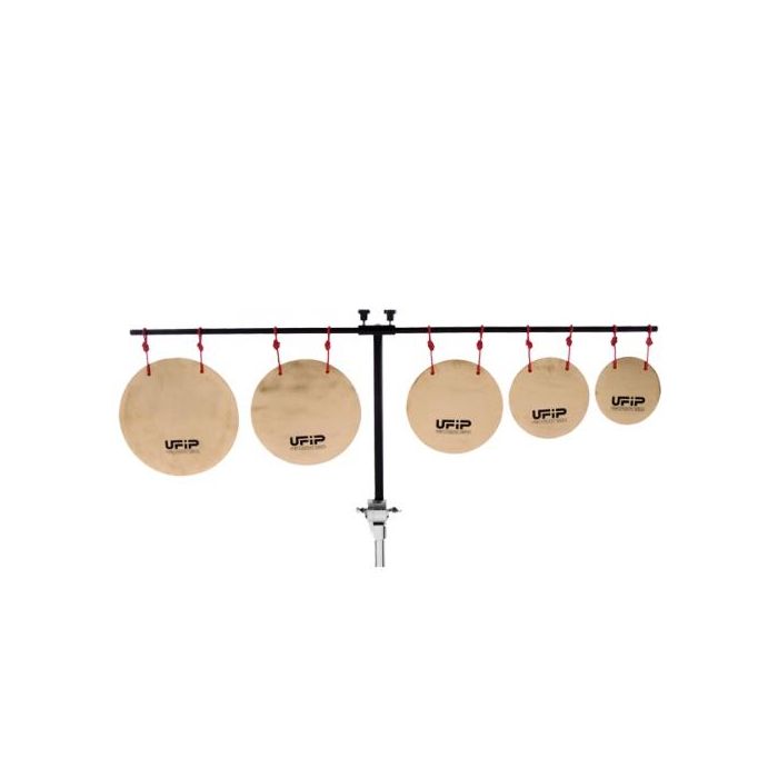 Ogororo Ufip set 5 dischi in bronzo con stand main product photo