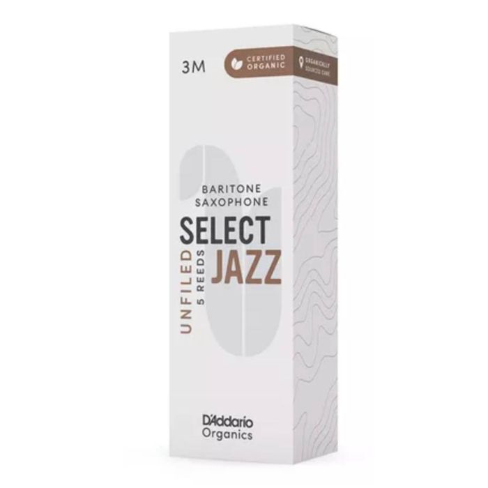 Ance Sax Baritono Organic Select Jazz Unfiled By D'Addario n.3 Medium 5p main product photo