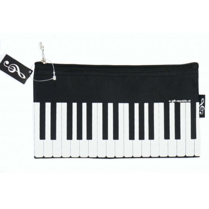 Astuccio Agifty Nero con tastiera piano 24x12.5cm main product photo