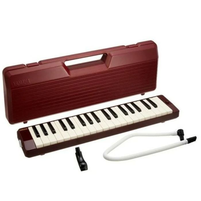 Yamaha P37D Melodica 37 tasti con custodia bordeaux main product photo