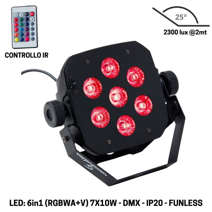 Soundsation PAR-10W-7-R main product photo