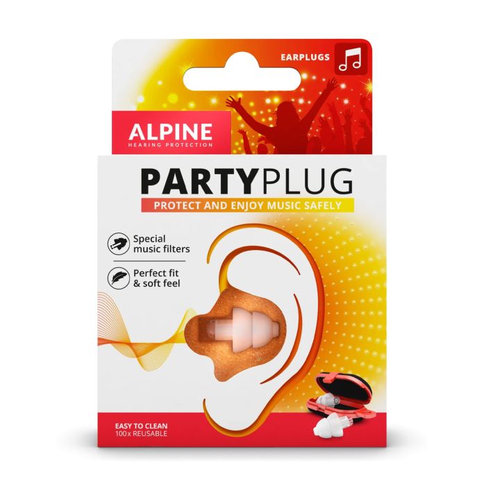 Alpine PartyPlug Transparent main product photo