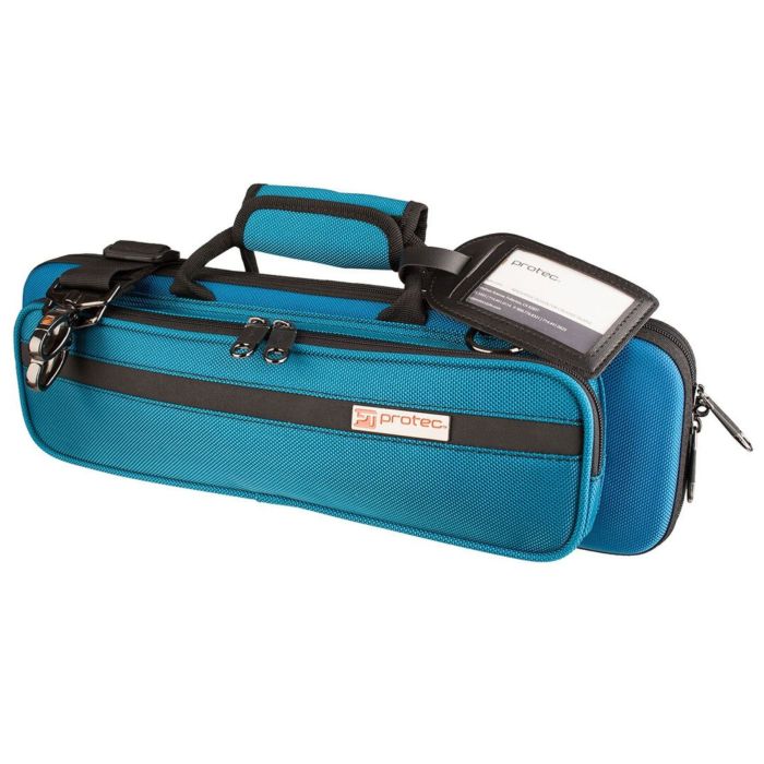Protec PB308TB Custodia Flauto Pro Pac Slimline piede si/do teal blue main product photo
