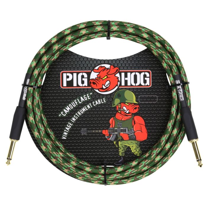 Pig Hog Cavo jack/jack 3 mt Camouflage main product photo