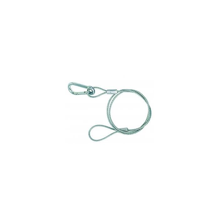 Proel PLH200 Cavo in acciaio con moschettone diametro 3,2 mm lunghezza 850 mm main product photo