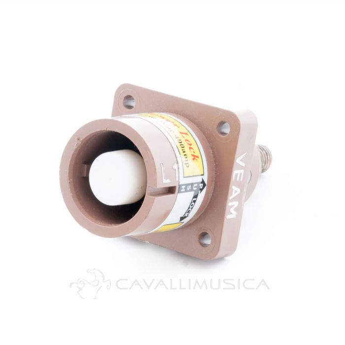 Connettore Veam Power Lock L1 da pannello maschio main product photo