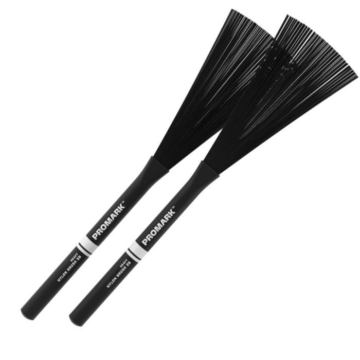 Promark 2B Spazzole Heavy nylon retrattili black main product photo