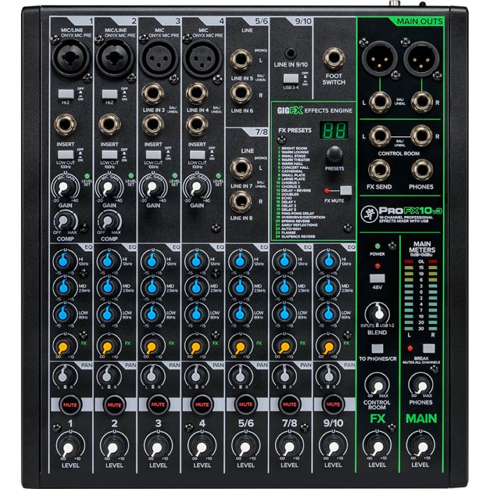 Mackie PROFX10V3 main product photo