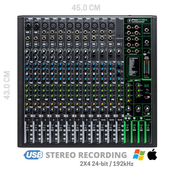 Mackie PROFX16V3 main product photo