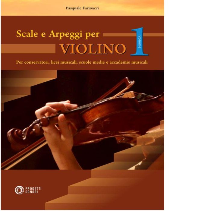 P.Farinacci Scale e arpeggio per violino Vol.1 main product photo