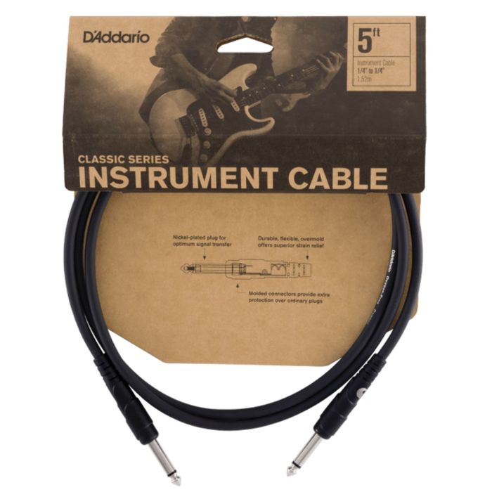 D'Addario PW-CGT-05 Cavo jack/jack 1,5 mt Classic main product photo