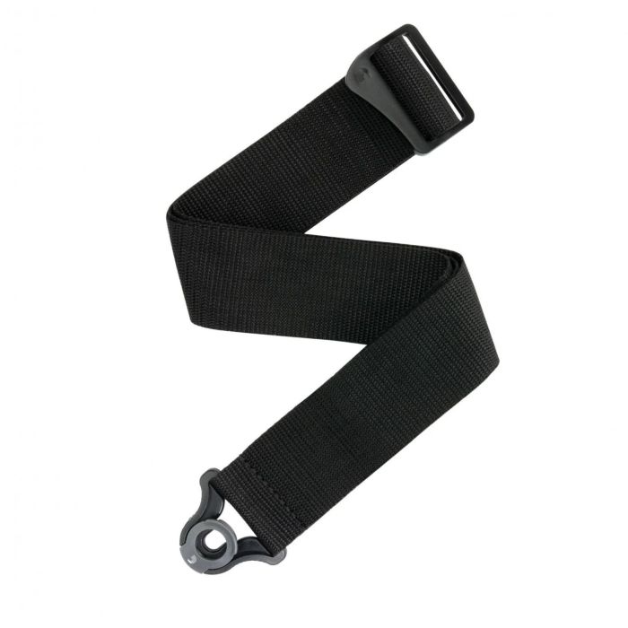 D'Addario PWSAL400 Tracolla chitarra auto lock polipropilene 5cm black main product photo