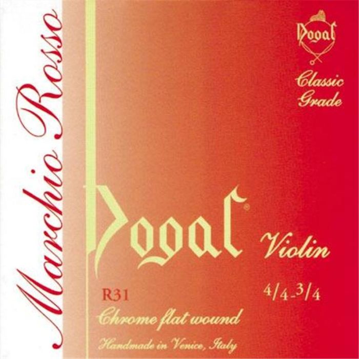Corda Violino 1/8-1/16 Dogal linea rossa SOL in cromo singola main product photo