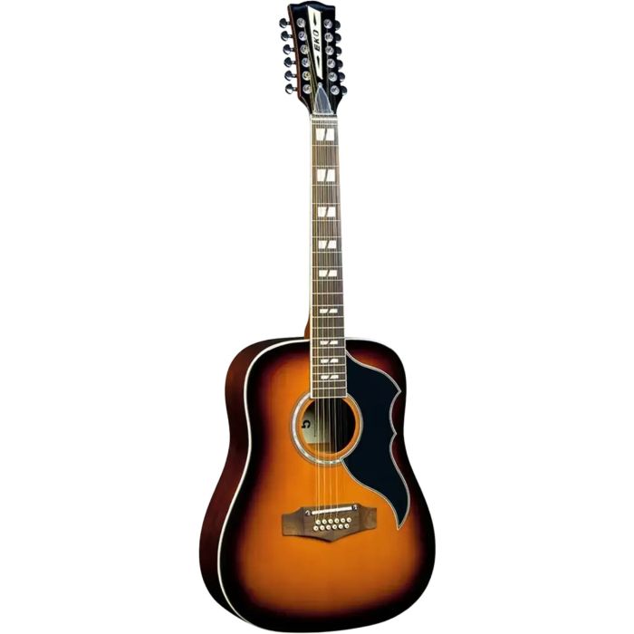 Eko Ranger XII VR honey burst Chitarra Acustica Elettrificata 12 corde main product photo
