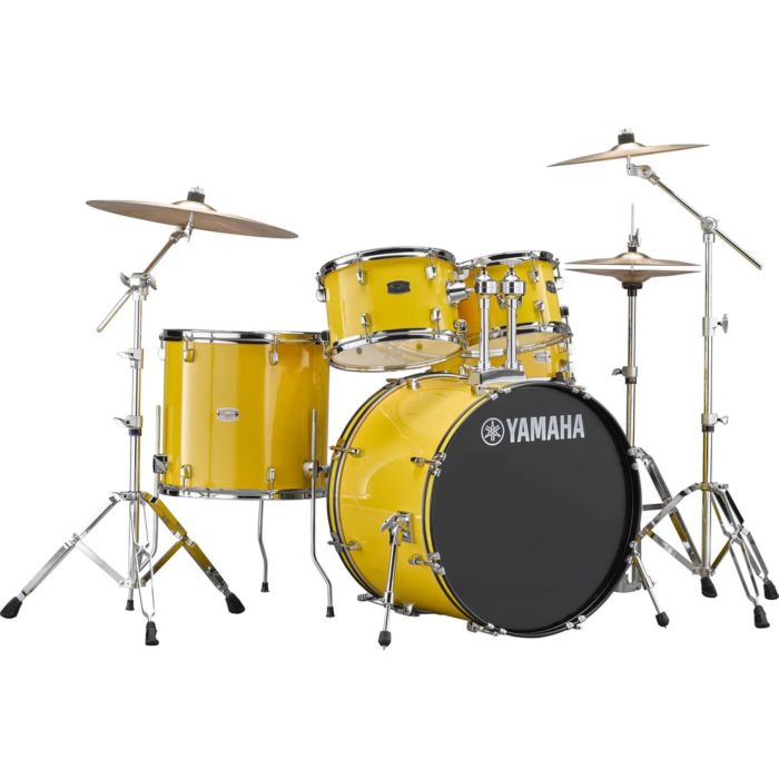 Yamaha Rydeen Standard 22" Batteria 5pz Hardware piatti Paiste 101 MELLOW YELLOW main product photo
