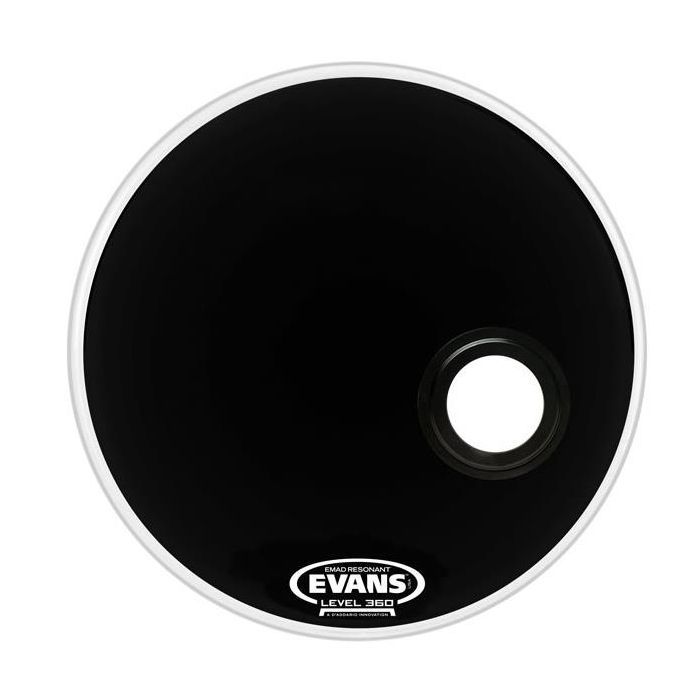 Pelle Evans 20" Emad Resonant black con Foro main product photo