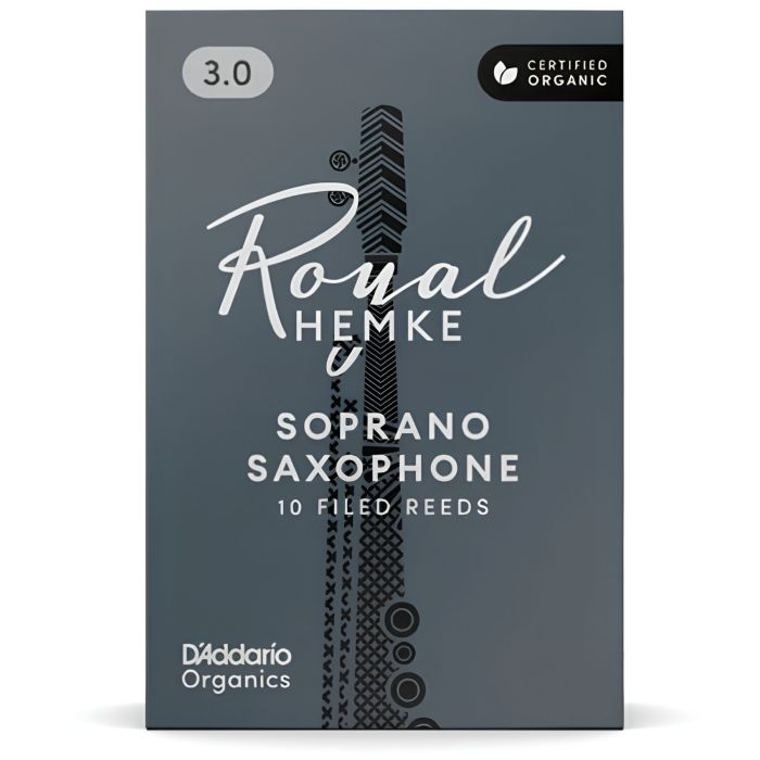 Hemke By D'Addario Organics Ance Sax Soprano n.3 10pz main product photo