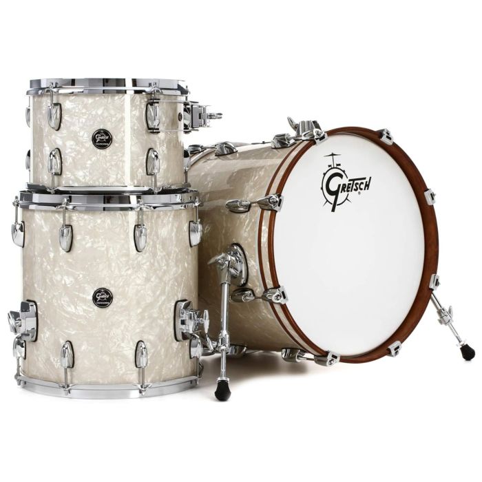 Gretsch Renown Maple 18" 3pz vintage pearl main product photo