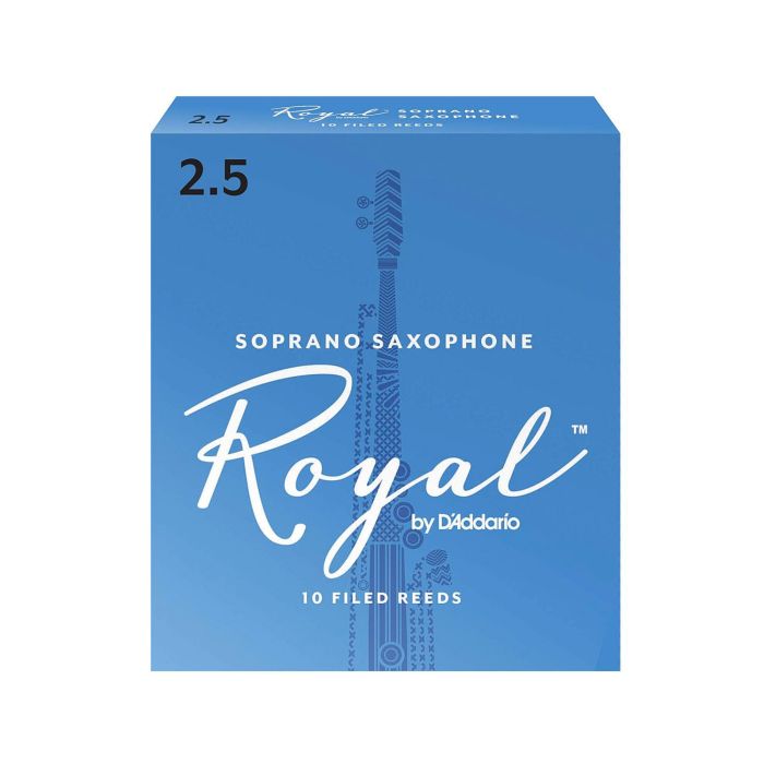 Ance Sax Soprano n.2.5 Royal by D'Addario 10pz RIB1025 main product photo