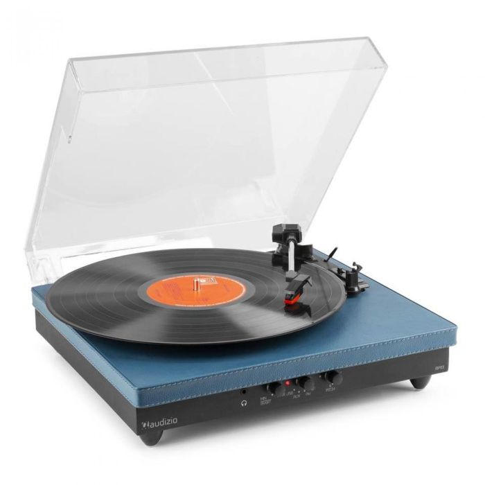 Audizio RP113D Giradischi bluetooth dark blue main product photo
