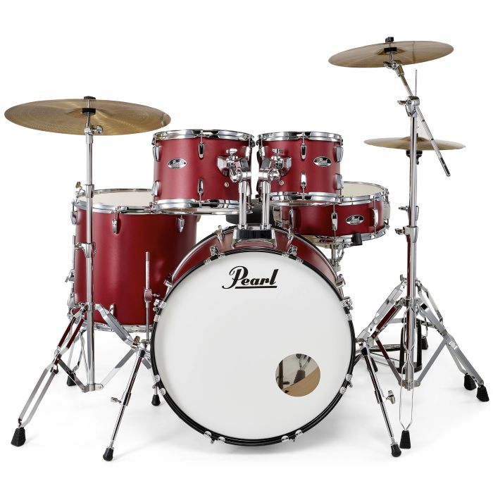 Pearl Roadshow Plus 20" 5pz matte red main product photo