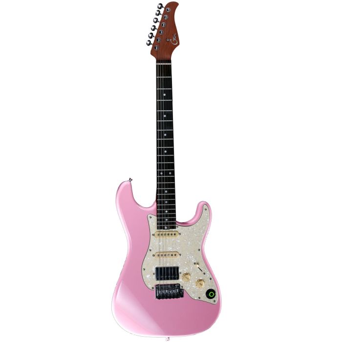 Chitarra Elettrica digitale Mooer S800 rw shell pink con borsa main product photo
