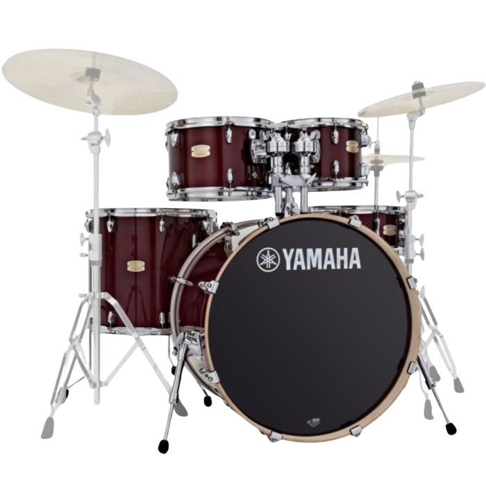 Batteria Yamaha Stage Custom Birch 22" 5pz Cranberry Red main product photo
