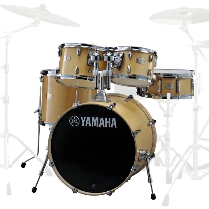 Yamaha Stage Custom Birch 22" 5pz natural wood Batteria main product photo