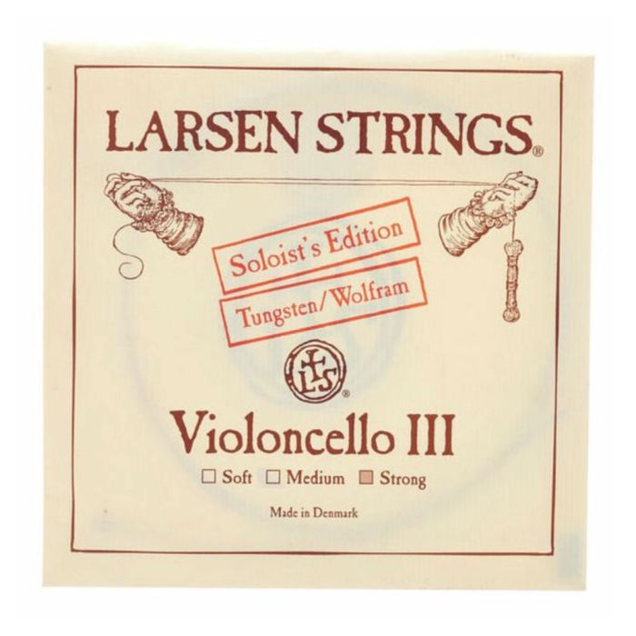 Corda Violoncello 4/4 Larsen SOL III strong Soloist's edition acciaio/tungsten main product photo