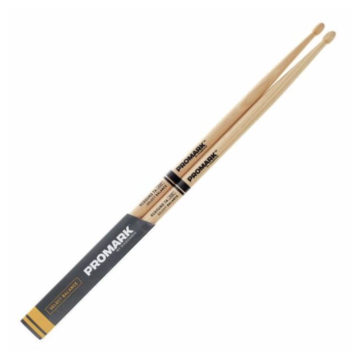 Bacchette Promark Hickory Rebound 7A punta legno ghianda main product photo