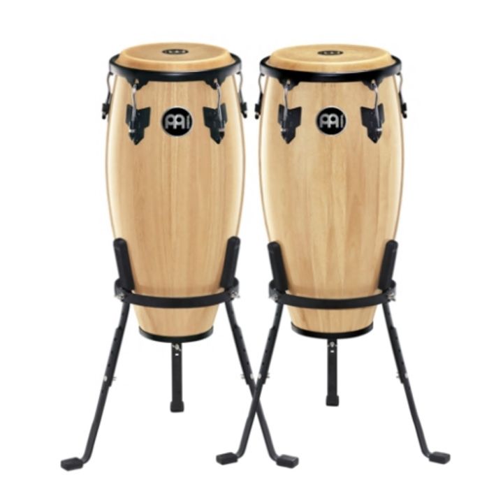 Congas 10"+11" Meinl Headliner natural stand main product photo