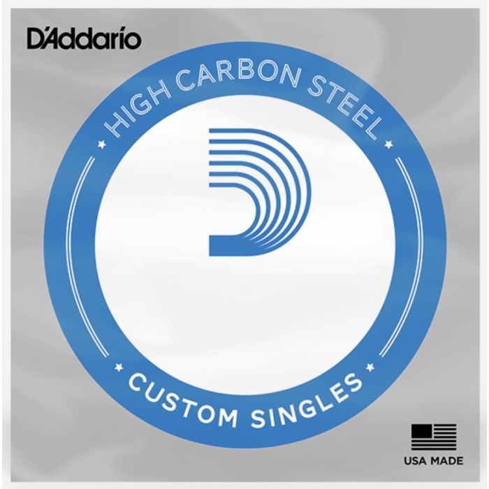D'Addario Single Plain Steel 014 Acoustic/Electric main product photo
