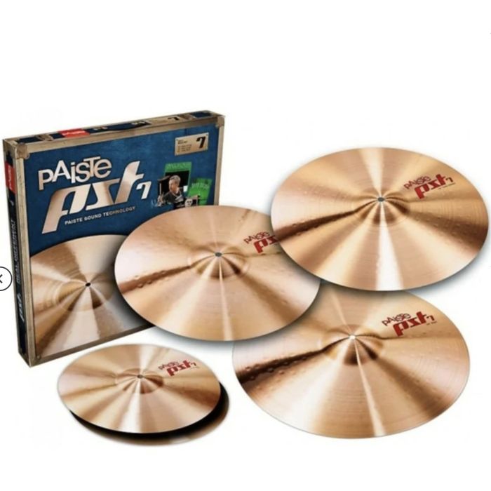 Paiste PST7 Medium Universal Set Cymbals main product photo