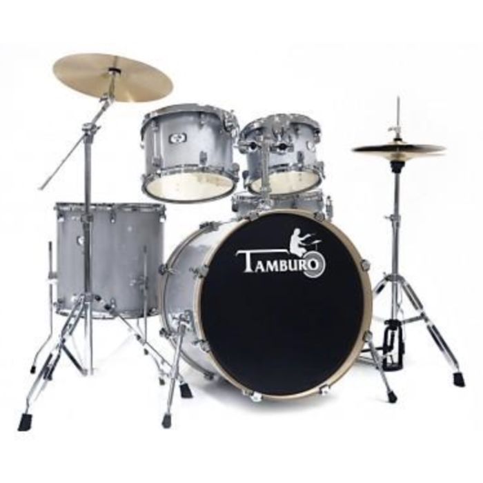 Tamburo T5 20" 5pz Completa Silver Sparkle main product photo