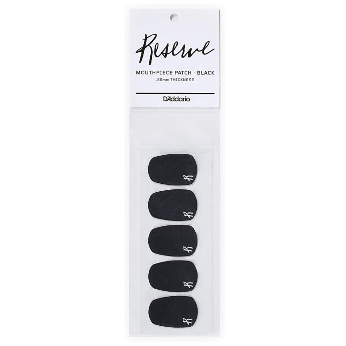 D'Addario RMP01B Reserve Gommini Bocchino 0,8mm black (5 Pack) main product photo